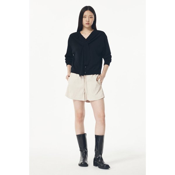 더블 라인 신세틱 레더 쇼츠 7115230302106