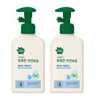 NS홈쇼핑 [그린핑거]촉촉한자연보습 베이비거품워시320ml X 2개[29296954]