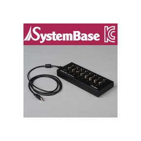 [Multi-8/USB RS232(Female)] SystemBase(시스템베이스) 8포트 USB 시리얼통신 어댑터, RS232 컨버터 Female