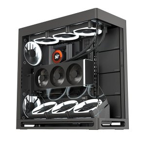 HAVN HS 420 VGPU 미들타워 케이스 블랙 한미마이크로닉스
