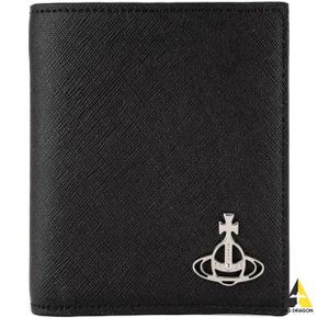 비비안웨스트우드 SAFFIANO MAN WALLET WITH COIN (51010016 L001N N402) (사