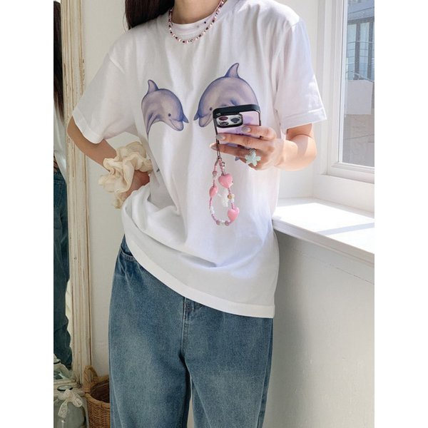 pink hug phone strap