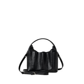 Ruffle Tote Bag Glossy Black (0JSO5TT40501F)