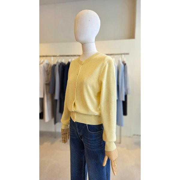 [여주점] [JJ 지고트] 여성 라운드 베이직 기본 가디건 GS3A1CD201