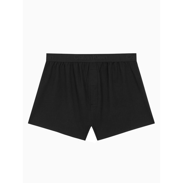 남성 CK 블랙 코튼 니트 박서_NM2443UB1