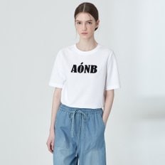 AONB 자수 반팔 티셔츠 KE25M4FRRN290