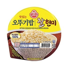 맛있는 오뚜기밥 찰현미 (210g x 12)