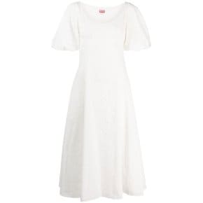 Womens Dress Kenzo Dresses White White FD52RO1169FG02