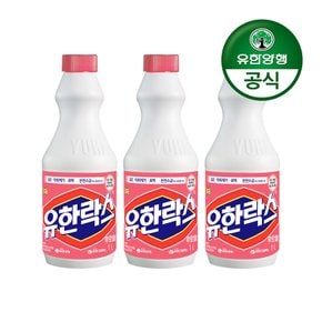 유한락스 후로랄 1L 3개