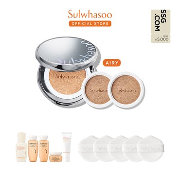 설화수 [SSG상품권]퍼펙팅 쿠션 에어리 트리플 15g x 3 (본품1개+리필2개) SPF50+