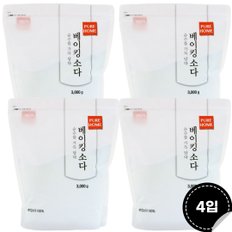 퓨어홈 베이킹소다 3kg (4입)