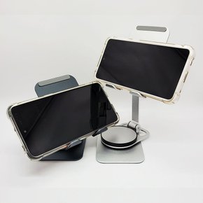 삼고스 핸드폰 휴대폰 태블릿 테블릿 360도 회전 거치대 책상 탁상용