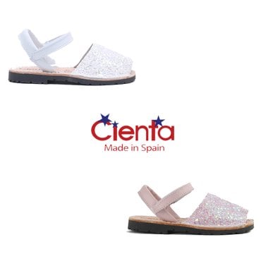씨엔타 토박스 CIENTA  여름 샌들  메노르키나 트윙클 (핑크,화이트) CTKCC2TSMQ12