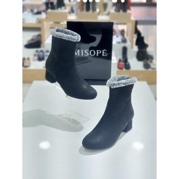 [시흥점] 여성 5센티 퍼트리밍 앵클부츠 (711946306)