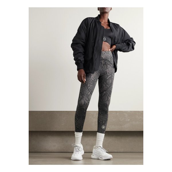 바이스텔라매카트니 프린트  레깅스 다크 그레이 46376663162943897