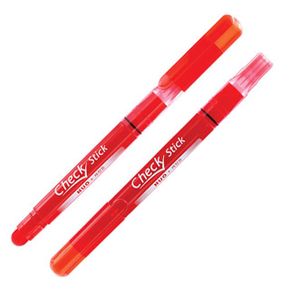동아 체크스틱 색연필 빨강 12개