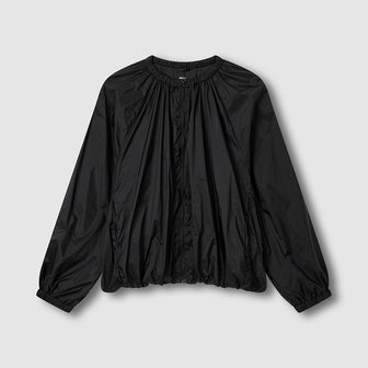 JAJU 여 소프트 셔링 크롭 점퍼 J106201021099