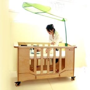 JWK 3단계 유아용 이동식 침대 아엠유어파더
