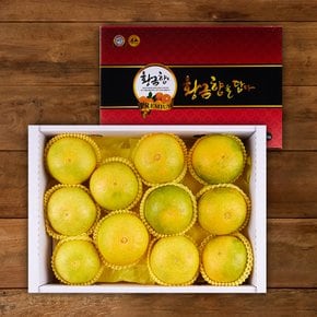 제주 황금향 선물세트 3kg (7-12과) 부직포,보자기포함