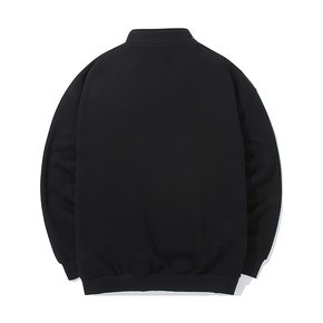 COLUMBIA ARCH OVER-FIT FLEECE HALF ZU SWEATSHIRTS 블랙