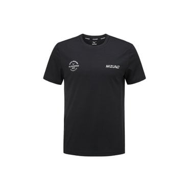 미즈노 공용 런닝 반팔 티셔츠 32YA410009 통기성 신축성 흡한속건 RUNNING SHORT SLEEVE