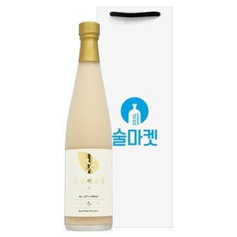  마마스팜 문삼이공 잣막걸리 12도 500ml 무감미료