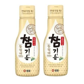  샘표 통참깨 참기름 200ml x 2개