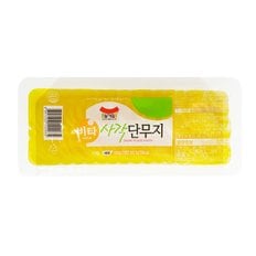 [푸른들마켓][일가집] 비타사각단무지 550g