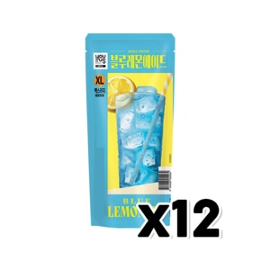 유어스 블루레몬에이드 XL 아이스파우치음료 500ml x 12개