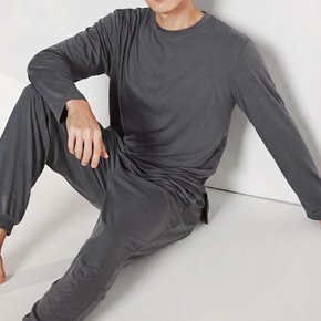소프트 모달 무지 남자잠옷 홈웨어 이지웨어 긴팔 상하 파자마세트
