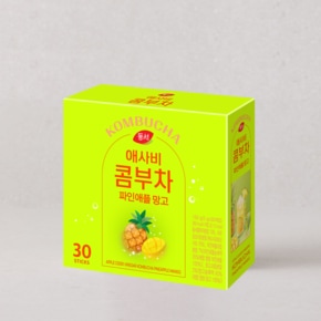 [동서] 애사비 콤부차 파인애플 망고 30입