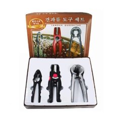  호두 망치 밤 가위 세트 견과류 손질 도구 깨기 까기 껍질 껍데기 땅콩 부럼 정원대보름