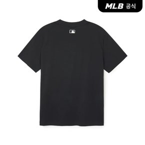 [코리아공식] 베이직 스몰로고 기능성 반팔 티셔츠 NY (Black)