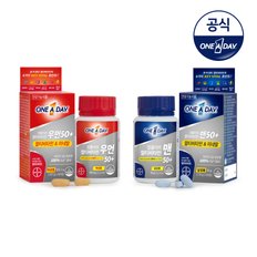 [바이엘]원어데이 컴플리트 멀티비타민 우먼 50플러스 60정  2개 One A Day