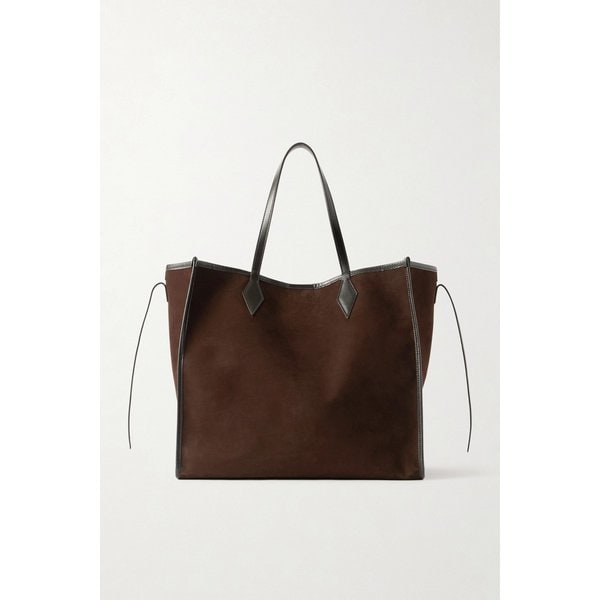 메티에 카멜레온 41 가죽 트리밍 누벅 토트백 46376663162972515