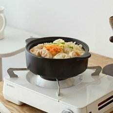 밤달 IH 손잡이 무균열 인덕션 뚝배기 냄비 3size 택1 전골 찌개냄비