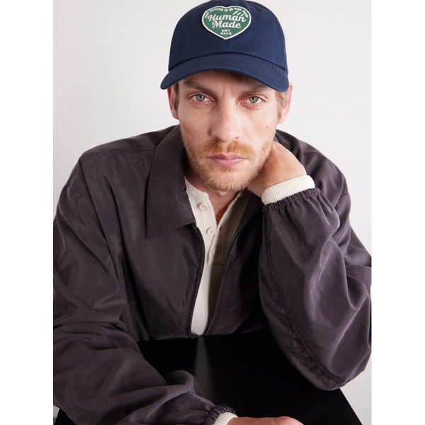 로고 아플리케드 코튼 트윌 베이스볼 캡 46376663163003543