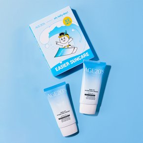 [오롤리데이 에디션] 24 NEW AGE20S 스킨 핏 수분 선크림 플러스 50ml 1+1 기획 SPF50+ PA++++