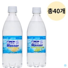 라인바싸 레몬 20p + 샤인머스캣 20p 탄산 음료 500ml