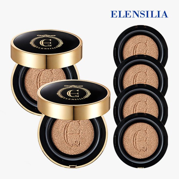 [엘렌실라]에스카르고 에센스 커버 쿠션 프리미엄 본품2개 + 리필4개