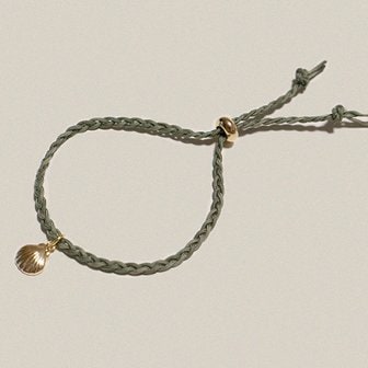 파르테즈 [BEST] SHELL BRAID BRACELET GREEN (2206190300021)