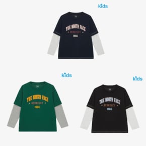 NT7TR52  키즈 캠프아웃 롱슬리브 티 KS CAMPOUT L/S R/TEE