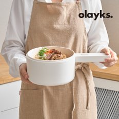 OLAYKS 올레이스멀티쿠커 다용도 전기냄비 찜기겸용 라면포트 1.5L OLK-01-01