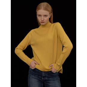 Ribbed Half-neck Cashmere Blended Knitwear (8colors) VKNIT_015