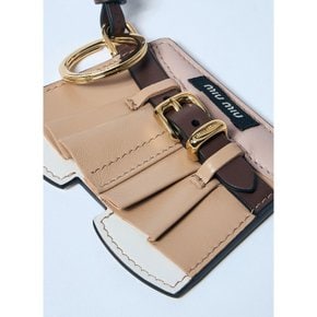 [해외배송] 미우미우 레더 스커트 키링 5TL531 2CUK F0065