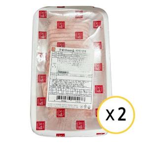 G오뗄 오팜 슬라이스 1kg 냉동 x 2개