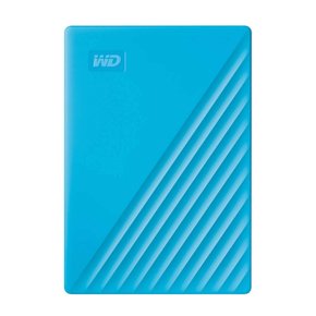 WD HDD 5TB USB3.0 My Passport  3 WDBPKJ0050BBL-WESN 휴대용 블루 암호화 암호 보호 외장 하드