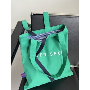 JOUER. Note basic bag. Green