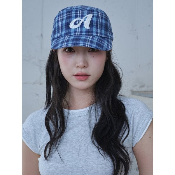 A Logo Check Pillbox Cap (2 Colors)