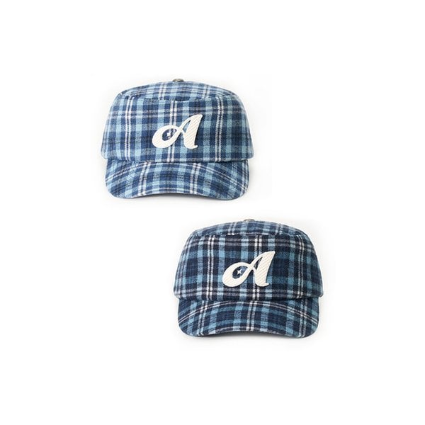 A Logo Check Pillbox Cap (2 Colors)